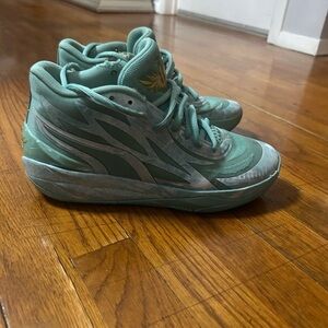 Women's Teal High-Top Sneakers